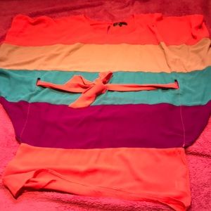 Color block tunic / dress